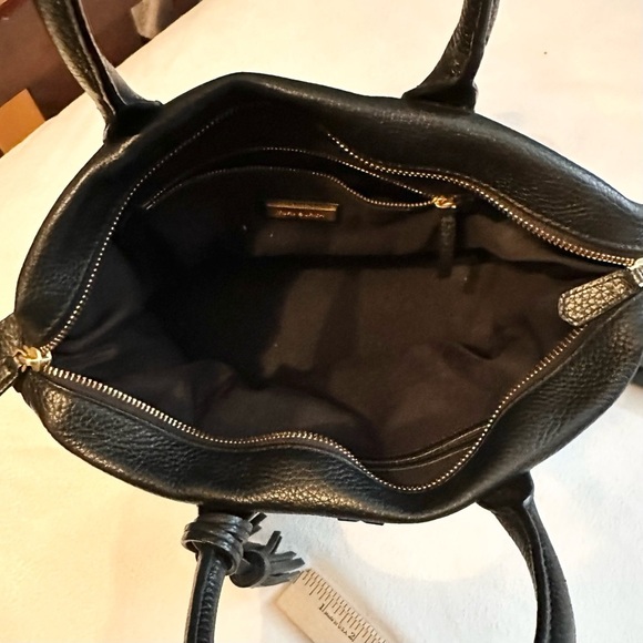 Tory Burch McGraw Slouchy Satchel Bag & Saffiano Leather Continental Zip Wallet - Picture 4 of 16